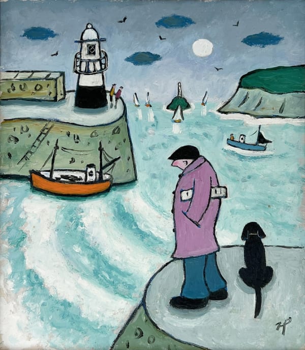 St Ives Harbour Mouth (detail)