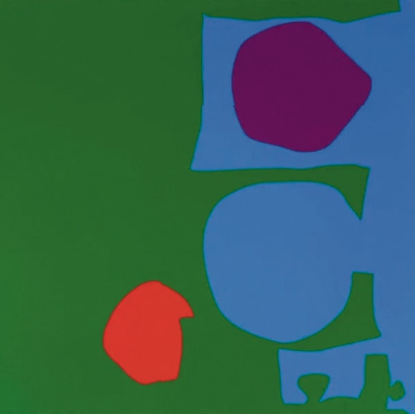 Three Reds in Green and Magenta in Blue : April 1970