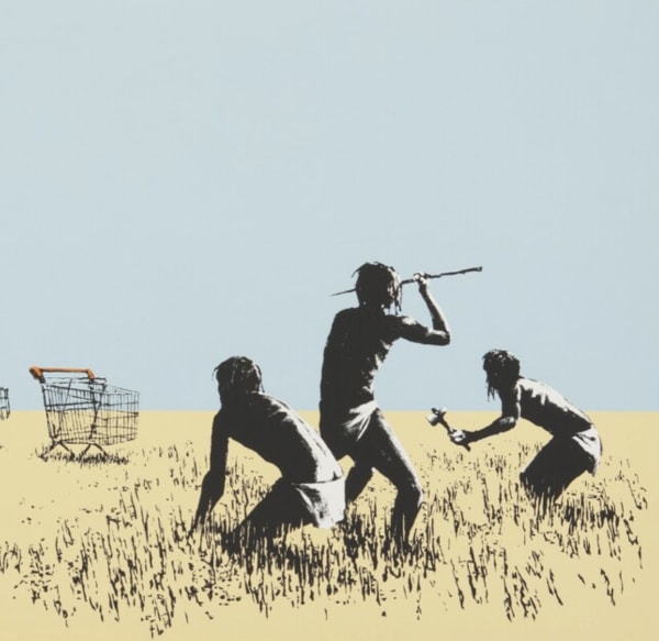 Banksy - Trolley Hunters, 2007