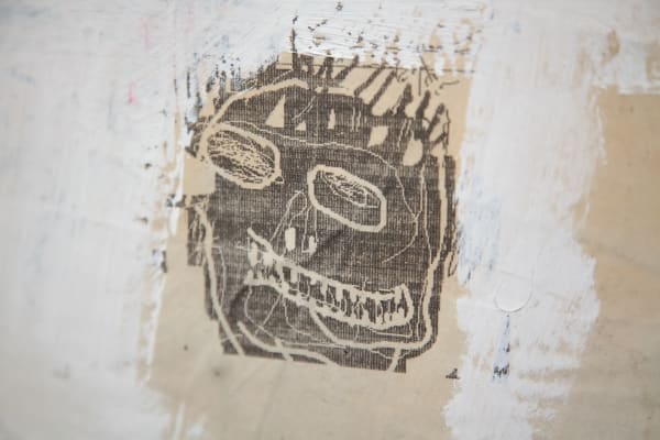 Detail Shot - Jean-Michel Basquiat - Untitled (1981)