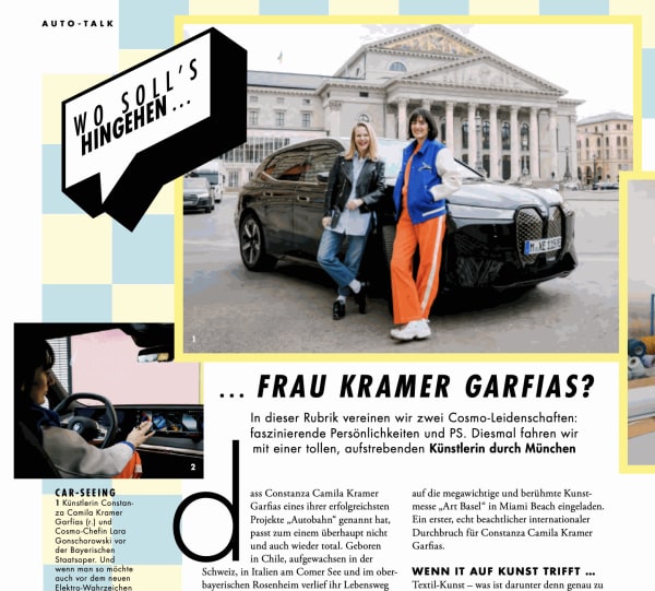 Wo soll's hingehen ... Frau Kramer Garfias?