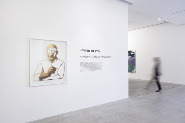 Javier Martin's solo exhibition "APPROPRIATION OF FRAGMENTS"