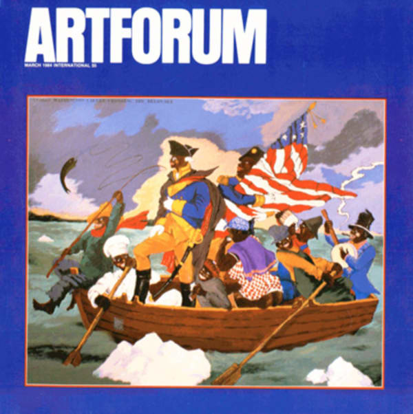 Artforum March 1984 cover
