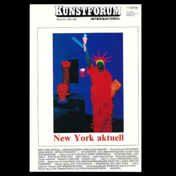 Kunstforum May 1983 Cover