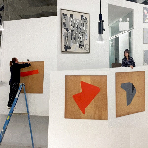 Amstel Installation. Gregory de la Haba and Judy Rifka