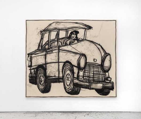 Taylor White: Paintings of cars