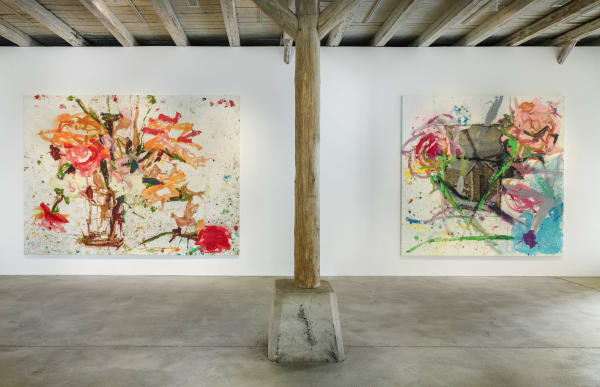 Installation View Jorge Galindo: Flower Paintings and works made in collaboration with Pedro Almodóvar Hall Art Foundation | Schloss Derneburg Museum Courtesy Hall Art Foundation Photo: Roman März