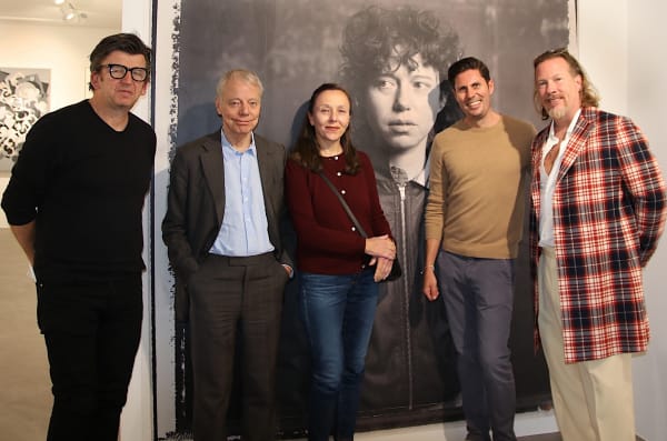 (f.l.) Alexander Timtschenko, Rüdiger Schöttle, Brygida Ochaim, Nico Zeifang, Gregory de la Haba. Photo by Birgit Schwarzenberger.