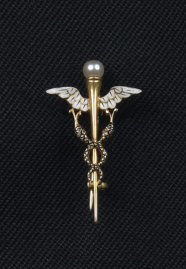 CARLO AND ARTURO GIULIANO, STAFF OF MERCURY, LONDON, SECOND HALF 19TH CENTURY