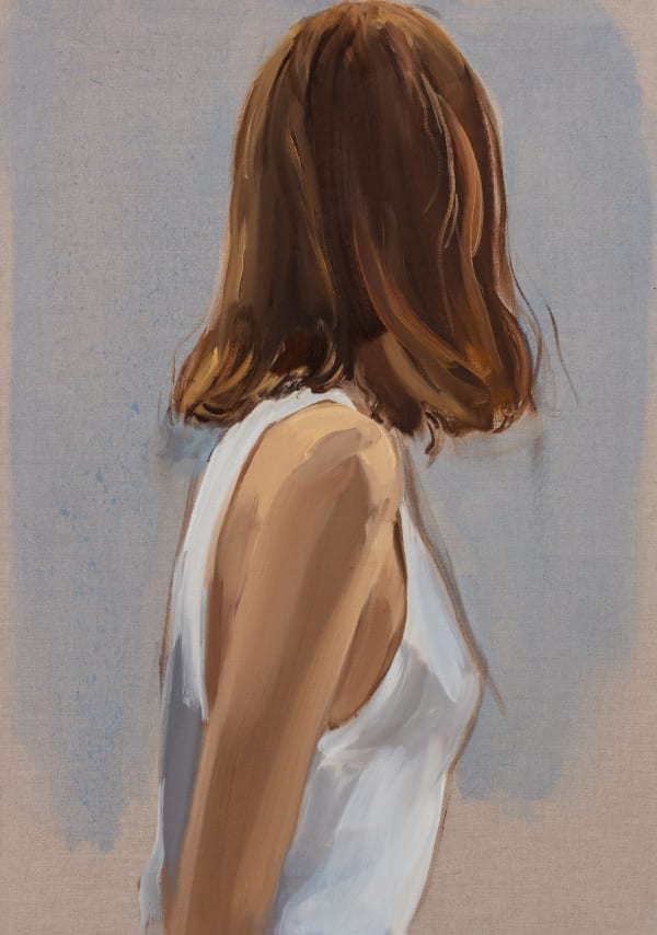 GIDEON RUBIN, WHITE TANK TOP, 2024