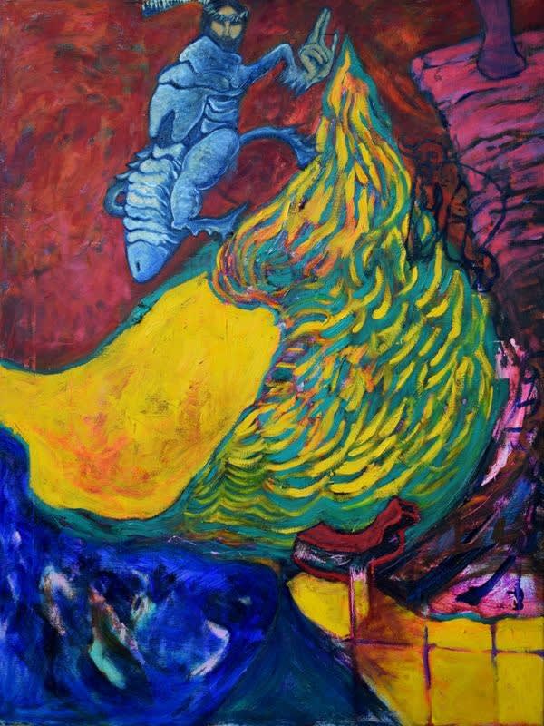 CARLOTTA ROMA, JESUS AS LOCUST, 2020