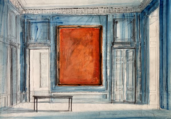 Pierre Bergian, Lonely table, 2022