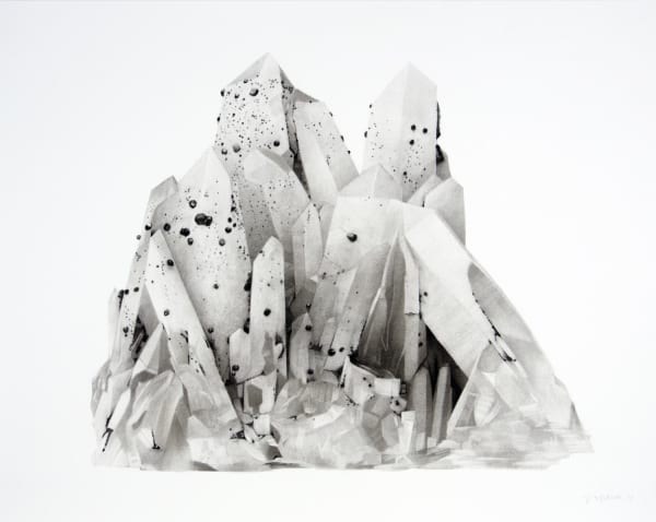 Jonathan Delafield Cook, Quartz and Pyrite , 2017