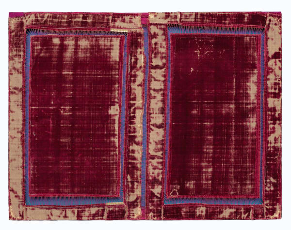 SIDIVAL FILA, UNTITLED (VELLUTO ANTICO ROSSO), 2023