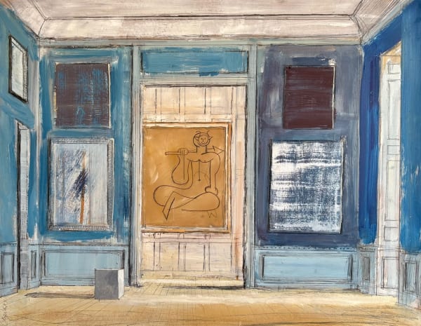Pierre Bergian, Interior with Faun from the collection of Hubert de Givenchy
