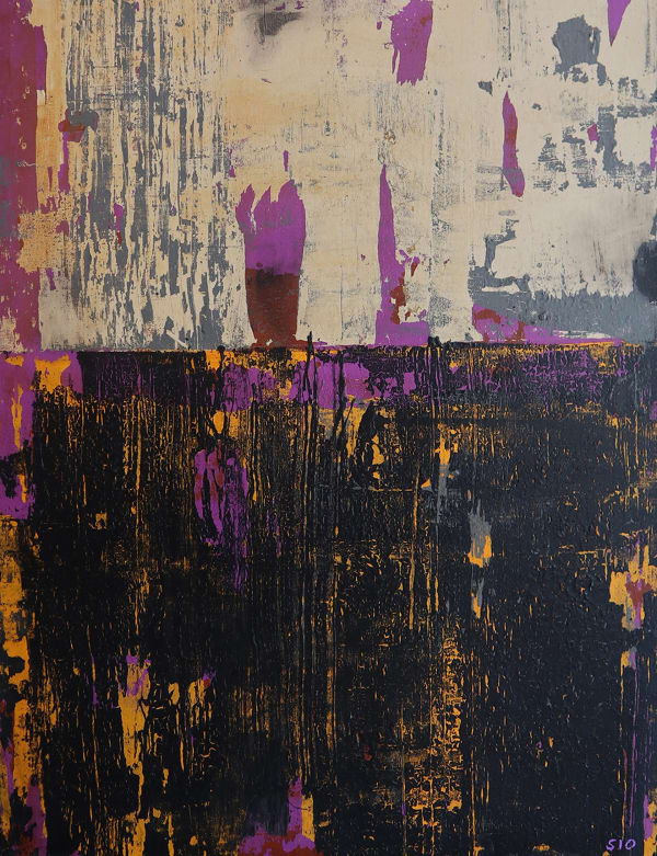 Dennis "Sio" Montera, Distance from Point A to Point B or How it Used to Be (Panel 3 of 3), 2020