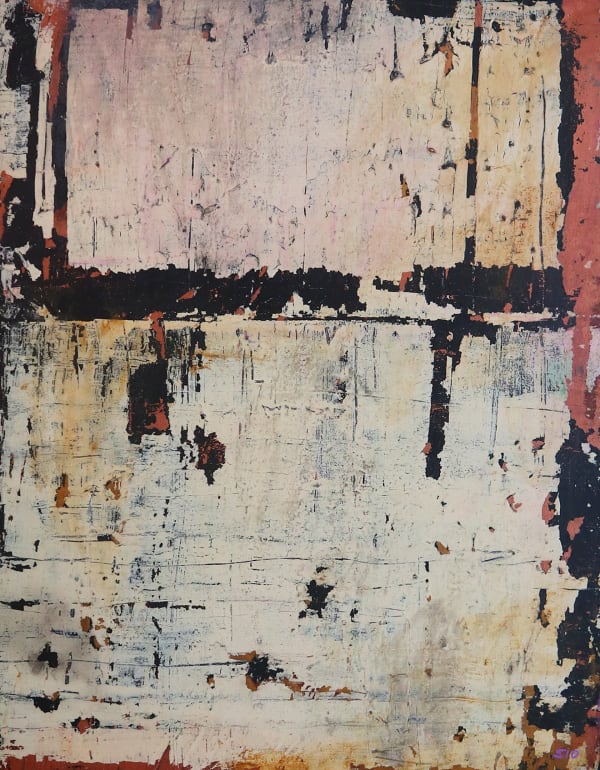 Dennis "Sio" Montera, Distance from Point A to Point B or How it Used to Be (Panel 2 of 3), 2020