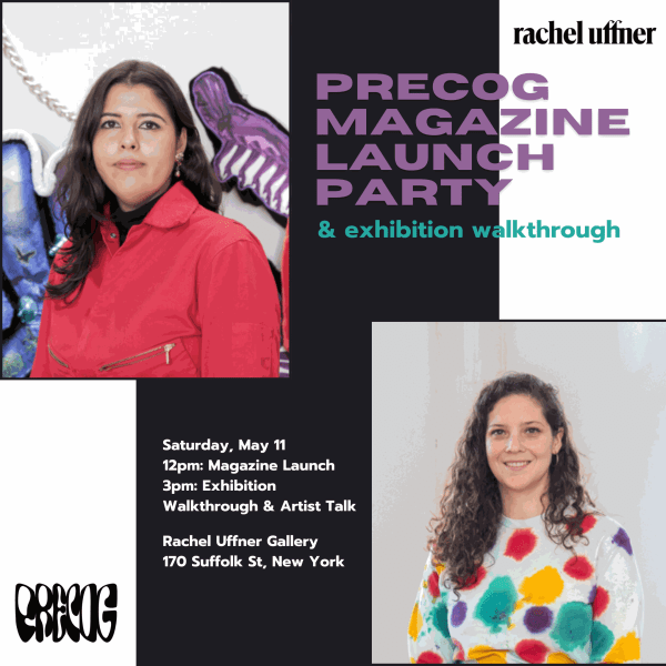 Artist Talk & Precog Launch with Florencia Escudero & Gaby Collins-Fernandez