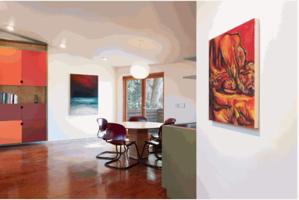 River Styx at Sea View, installation view with work by Elsa Munoz and Erica Mao (photography by Nice Day Photo,...