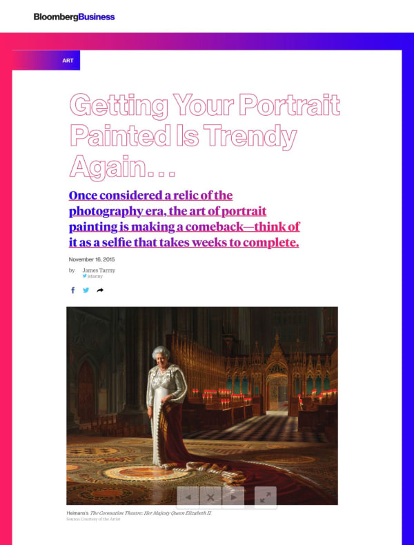 Getting Your Portrait Painted Is Trendy Again