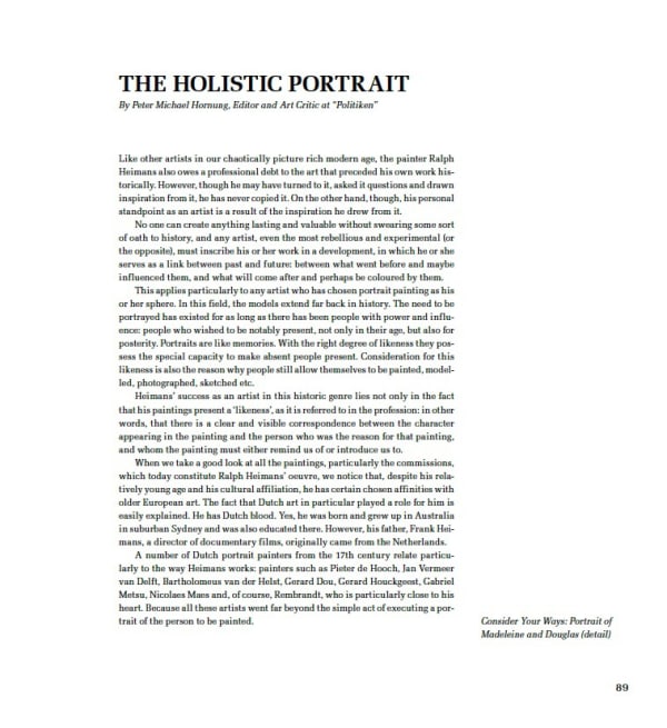 The Holistic Portrait