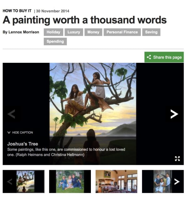 A painting worth a thousand words