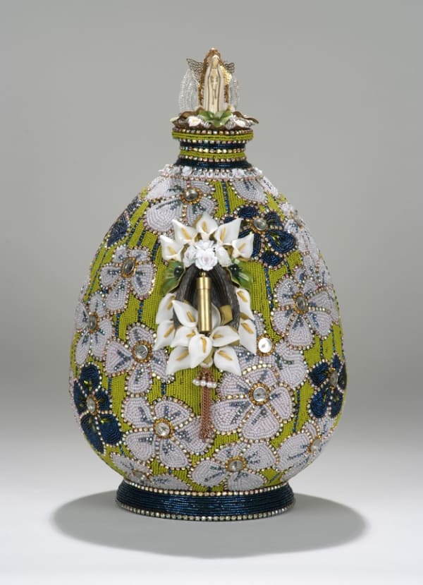 Nancy Josephson, Gather The Flowers Cremation Urn, 2012-2013