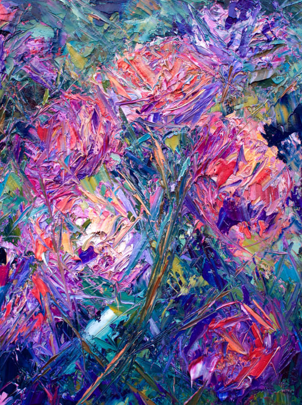 Summer Rose 2019 Oil On Canvas 60 X 80 Cm