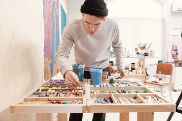 John Holcomb, In Studio