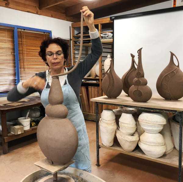 Avital Sheffer, In Studio