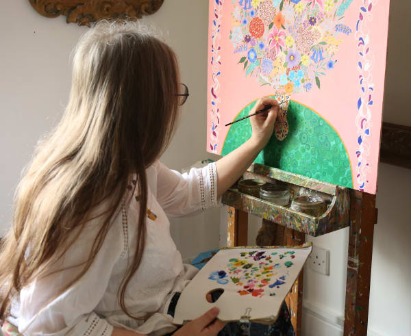 Hepzibah Swinford, In Studio