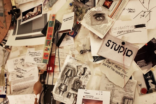 Jason Shulman, Artist Studio, 2023.