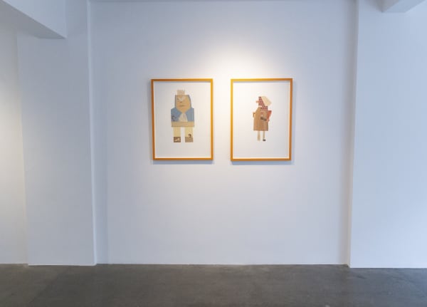Jerry Jeanmard Instal Shot 3 Courtesy Of The Rebecca Hossack Art Gallery