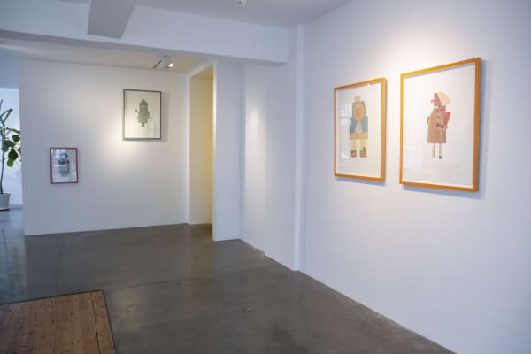 Jerry Jeanmard Instal Shot 4 Courtesy Of The Rebecca Hossack Art Gallery