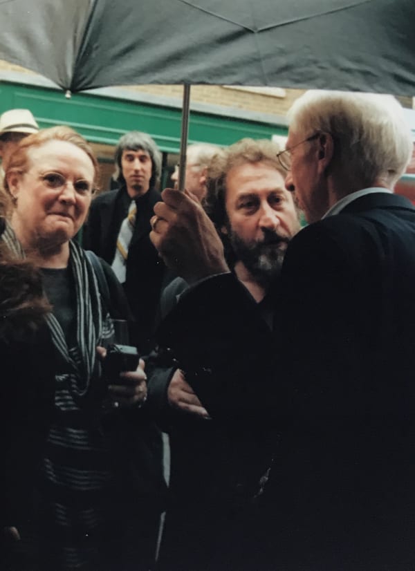 Howard Jacobson at the Rebecca Hossack Art Gallery