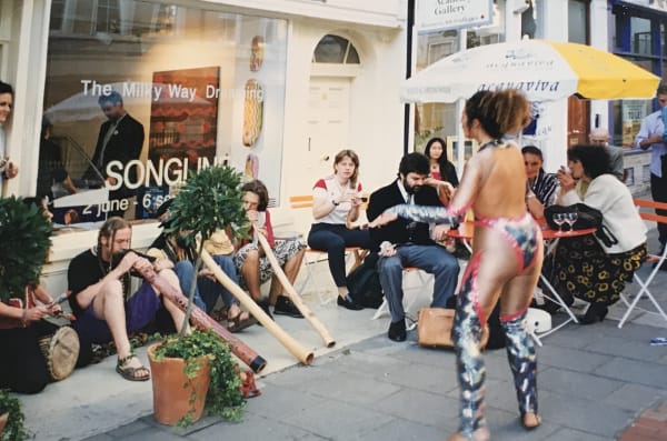 Milky Way Dreaming Exhibition at Rebecca Hossack Art Gallery Conway Street