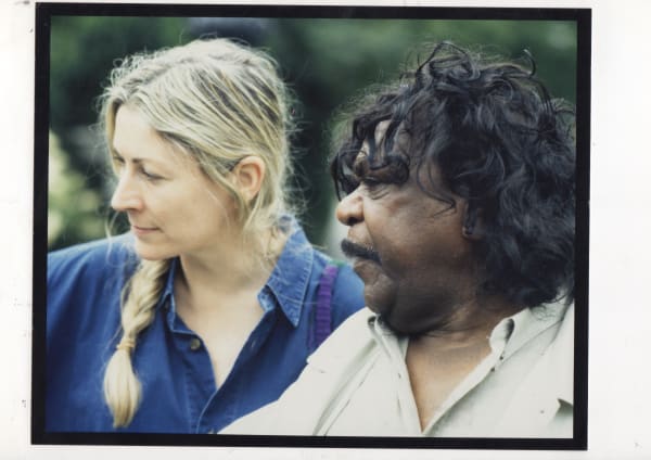 Clifford Possum and Rebecca Hossack