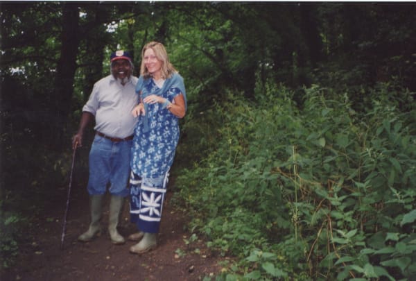 Jimmy Pike and Rebecca Hossack in Suffolk