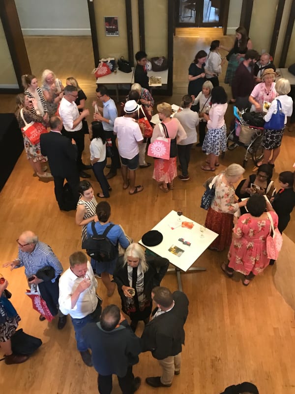 Marcia Langton's Reception at the Menzie's Centre for Australian Studies with the Rebecca Hossack Art Gallery