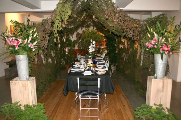 Hailans To Aylans Dinner at Rebecca Hossack Art Gallery