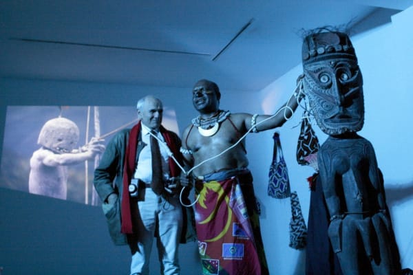 Dr. Michael Mell at Rebecca Hossack Art Gallery