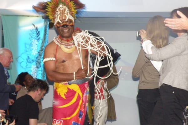 Dr. Michael Mell at Rebecca Hossack Art Gallery