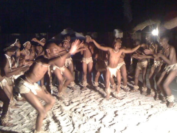 Rebecca's trip to the Kalahari desert to visit the African Bushmen