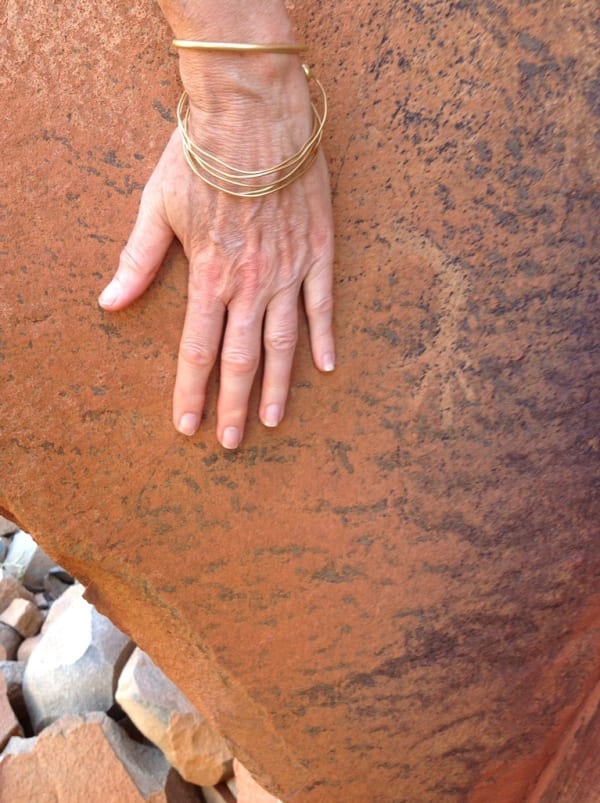 Rebecca Hossack on Burrup Peninsula