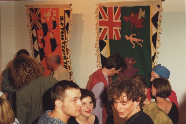 Fante Asafo Flags from Africa at Rebecca Hossack Art Gallery at 35 Windmill Street