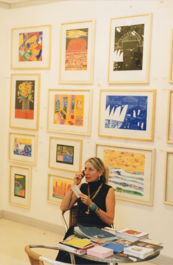 Rebecca Hossack at the Gallery