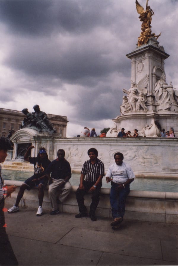 Australian Aboriginal Artists in London at Rebecca Hossack Art Gallery for Fitzroy Crossing exhibition Songlines XVII