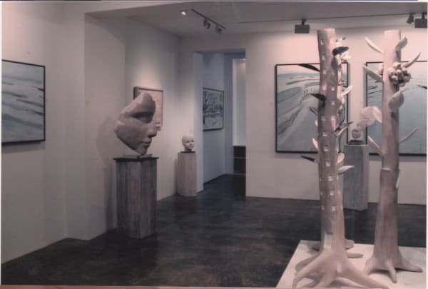 Inside Rebecca Hossack Art Gallery