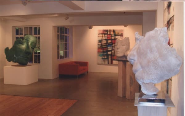 Inside Rebecca Hossack Art Gallery