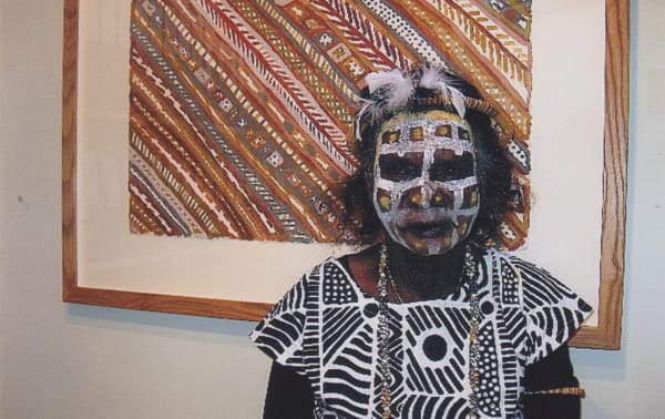 Jean Baptiste Apuatimi at Rebecca Hossack Art Gallery for Tapalinga Exhibition